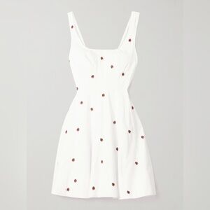 Staud Mini Wells Ladybug Dress Size US 4